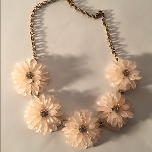Jcrew flower necklace